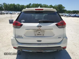 2017 Nissan Rogue SV with VIN 5N1AT2MT1HC861575, listed as a Copart auction lot 53804405 with 150,024 mi miles and Salvage Title. Bid and sale history available at carsss.com. Image 6.