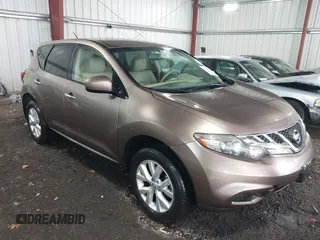 2012 Nissan Murano SV with VIN JN8AZ1MW9CW229619, listed as a IAAI auction lot 41943400 with 124,198 mi miles and . Bid and sale history available at carsss.com. Image 1.