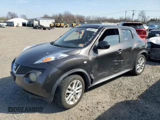 2011 Nissan Juke SV with VIN JN8AF5MV9BT027807, listed as a Copart auction lot 49306745 with 122,773 mi miles and Salvage Title. Bid and sale history available at carsss.com. Image 1.