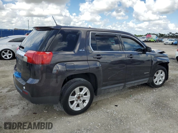 2013 GMC Terrain SLE with VIN 2GKALMEK8D6168435, listed as a Copart auction lot 61612625 with 158,226 mi miles and Salvage title. Bid and sale history available at DreamBid. Image 3.