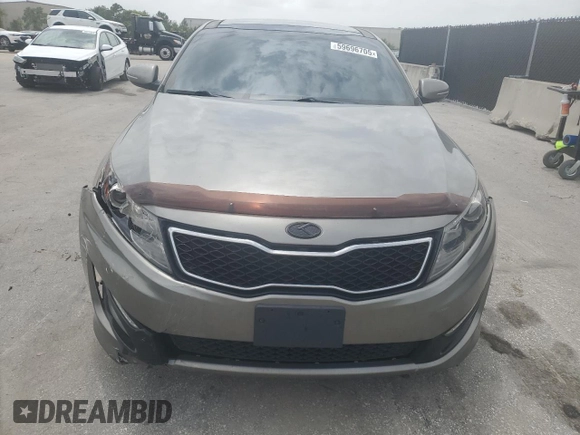 2013 Kia Optima SX with VIN 5XXGR4A62DG116593, listed as a Copart auction lot 59696705 with 120,248 mi miles and Salvage title. Bid and sale history available at DreamBid. Image 5.