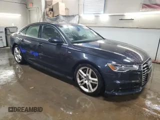 2017 Audi A6 Premium with VIN WAUF8AFC0HN046384, listed as a Copart auction lot 50129315 with 125,262 mi miles and Salvage Title. Bid and sale history available at carsss.com. Image 4.