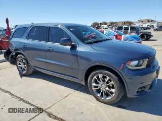2019 Dodge Durango GT Plus with VIN 1C4RDHDG5KC806483, listed as a Copart auction lot 47853555 with 93,895 mi miles and Salvage Title. Bid and sale history available at carsss.com. Image 4.
