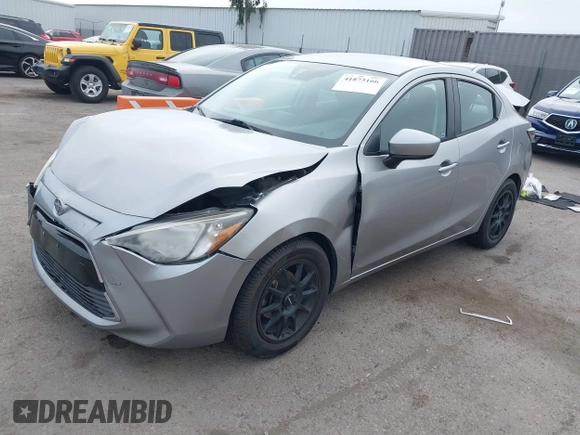 2016 Scion iA with VIN 3MYDLBZV9GY126295, listed as a IAAI auction lot 41873166 with 112,793 mi miles. Bid and sale history available at carsss.com. Image 2.