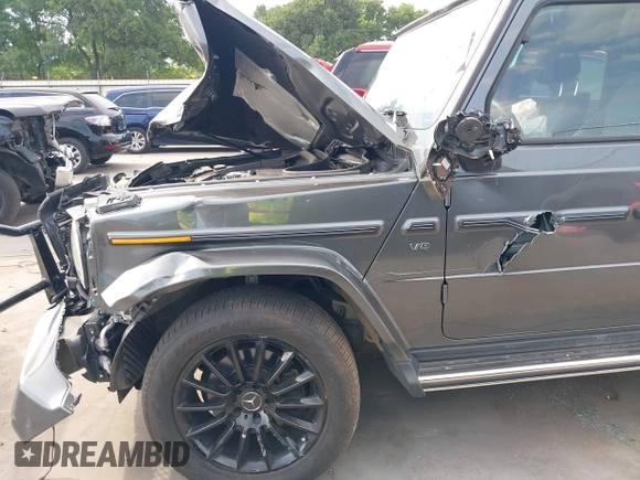 2021 Mercedes-Benz G 550 with VIN W1NYC6BJXMX382983, listed as a IAAI auction lot 42032687 with 22,835 mi miles and . Bid and sale history available at DreamBid. Image 18.