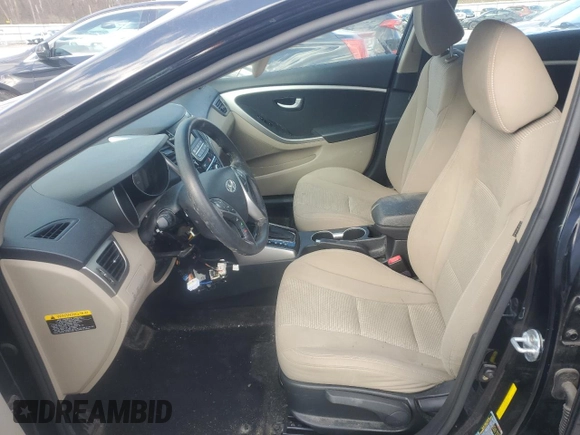 2016 Hyundai Elantra GT with VIN KMHD35LH0GU301468, listed as a Copart auction lot 79608754 with 0 mi miles and Salvage Title. Bid and sale history available at carsss.com. Image 7.