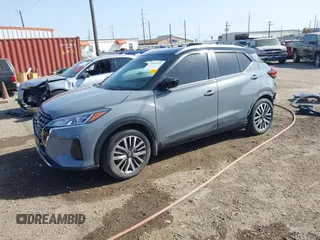 2024 Nissan Kicks SV with VIN 3N1CP5CV7RL484703, listed as a IAAI auction lot 41815971 with 20,961 mi miles. Bid and sale history available at carsss.com. Image 19.