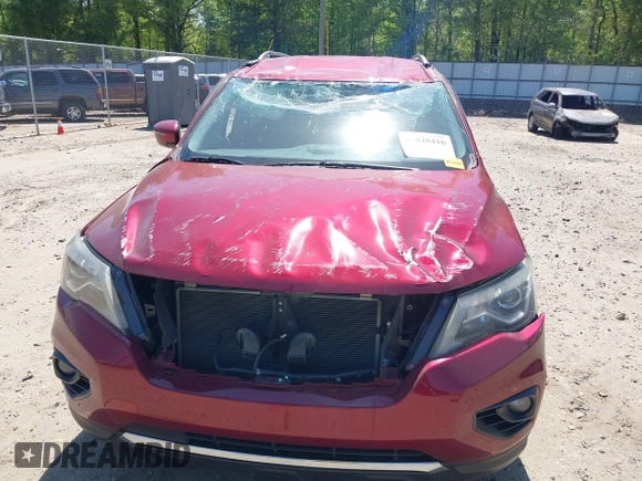 2017 Nissan Pathfinder SV with VIN 5N1DR2MN7HC670336, listed as a IAAI auction lot 42048416 with 70,088 mi miles and . Bid and sale history available at DreamBid. Image 6.