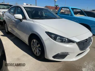 2014 Mazda 3 i Touring with VIN JM1BM1V78E1114550, listed as a Copart auction lot 57202185 with 100,722 mi miles and Clean Title. Bid and sale history available at DreamBid. Image 1.