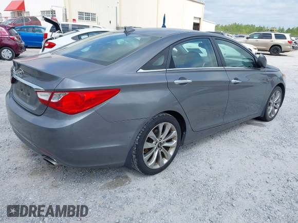2013 Hyundai Sonata Limited with VIN 5NPEC4AC6DH741968, listed as a IAAI auction lot 42032196 with 160,911 mi miles and . Bid and sale history available at DreamBid. Image 4.