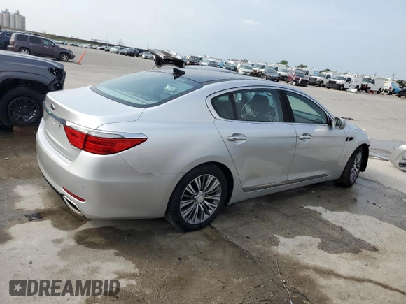 2016 Kia K900 Luxury z VIN KNALU4D39G6032186, wystawiony jako Copart lot #56945565 z przebiegiem 96 441 mil mil oraz Szkoda całkowita • Salvage title. Historia ofert i sprzedaży dostępna na DreamBid. Obrazek 3.