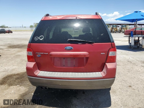2005 Ford Freestyle SEL with VIN 1FMZK02135GA13004, listed as a Copart auction lot 62573365 with 147,425 mi miles and Salvage title. Bid and sale history available at DreamBid. Image 6.