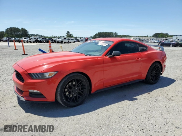 2016 Ford Mustang V6 with VIN 1FA6P8AM5G5309276, listed as a Copart auction lot 53132565 with 97,249 mi miles and Salvage Title. Bid and sale history available at carsss.com. Image 1.