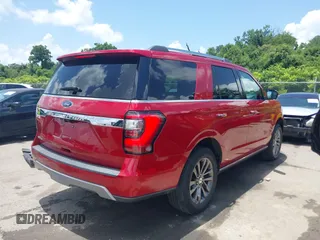 2020 Ford Expedition Limited with VIN 1FMJU1KT9LEA50405, listed as a IAAI auction lot 42554544 with 14,996 mi miles and . Bid and sale history available at DreamBid. Image 4.