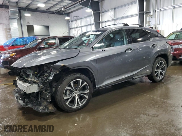2019 Lexus RX with VIN 2T2BGMCA0KC042981, listed as a Copart auction lot 40819973 with 29,556 mi miles. Bid and sale history available at carsss.com. Image 1.