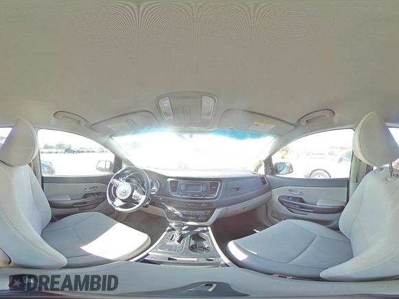 2016 Kia Sedona L with VIN KNDMA5C16G6208049, listed as a Copart auction lot 53080635 with 92,374 mi miles and Salvage Title. Bid and sale history available at carsss.com. Image 15.