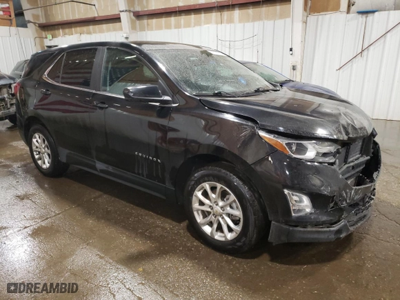 2021 Chevrolet Equinox LT with VIN 2GNAXUEV2M6122360, listed as a Copart auction lot 52100814 with 64,836 mi miles and Salvage Title. Bid and sale history available at carsss.com. Image 4.