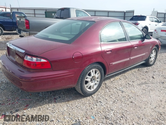 2005 Mercury Sable LS with VIN 1MEFM55S35A620072, listed as a IAAI auction lot 42760116 with 137,297 mi miles and . Bid and sale history available at DreamBid. Image 4.