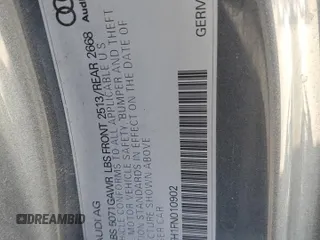 2015 Audi A5 Premium with VIN WAUCFAFH1FN010902, listed as a Copart auction lot 80264624 with 129,786 mi miles and Salvage title. Bid and sale history available at DreamBid. Image 12.