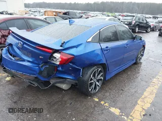 2017 Honda Civic Sedan Si with VIN 2HGFC1E52HH703751, listed as a IAAI auction lot 41561240 with 110,000 mi miles. Bid and sale history available at carsss.com. Image 4.