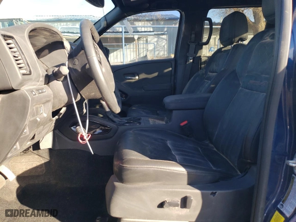 2022 Nissan Frontier PRO-4X with VIN 1N6ED1EK4NN618696, listed as a Copart auction lot 81848154 with 17,214 mi miles and Salvage Title. Bid and sale history available at carsss.com. Image 7.