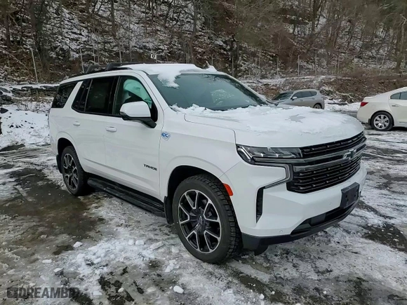 2021 Chevrolet Tahoe RST with VIN 1GNSKRKD7MR311702, listed as a Copart auction lot 44184065 with 47,584 mi miles and Salvage Title. Bid and sale history available at carsss.com. Image 11.