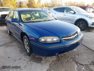2003 Chevrolet Impala with VIN 2G1WF52E839331135, listed as a IAAI auction lot 41775510 with 139,182 mi miles. Bid and sale history available at carsss.com. Image 1.