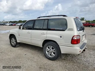2002 Lexus LX 470 with VIN JTJHT00W523518148, listed as a Copart auction lot 73061974 with 273,355 mi miles and Clean Title. Bid and sale history available at carsss.com. Image 2.