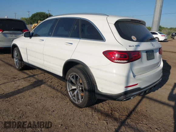 2020 Mercedes-Benz GLC 300 with VIN W1N0G8DB9LF801008, listed as a IAAI auction lot 41916983 with Not provided miles and . Bid and sale history available at DreamBid. Image 3.