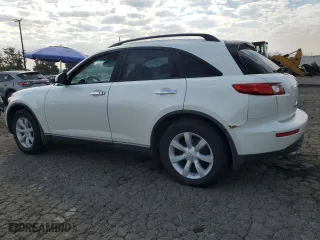 2005 Infiniti FX35 with VIN JNRAS08W75X218197, listed as a Copart auction lot 70484194 with 153,426 mi miles and Salvage Title. Bid and sale history available at carsss.com. Image 2.