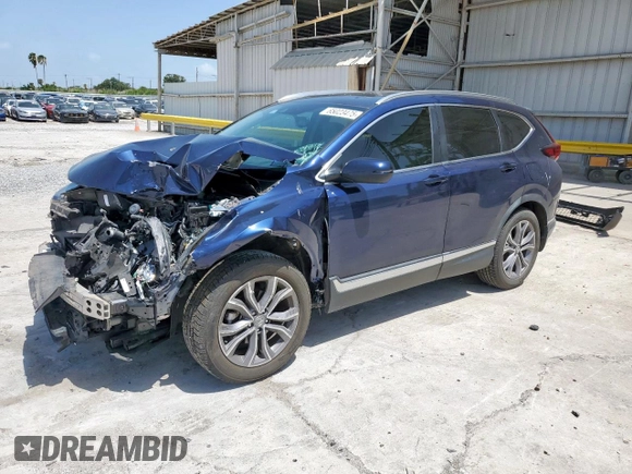 2020 Honda CR-V Touring with VIN 7FARW1H94LE002651, listed as a Copart auction lot 65023475 with 65,507 mi miles and Salvage title. Bid and sale history available at DreamBid. Image 1.