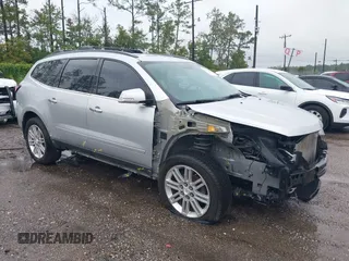 2015 Chevrolet Traverse LT with VIN 1GNKRGKD0FJ385528, listed as a IAAI auction lot 40298898 with 89,287 mi miles and . Bid and sale history available at DreamBid. Image 1.