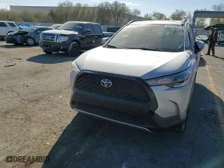 2022 Toyota Corolla Cross LE with VIN 7MUBAABG4NV024012, listed as a Copart auction lot 42993305 with 25,437 mi miles and Salvage Title. Bid and sale history available at carsss.com. Image 12.