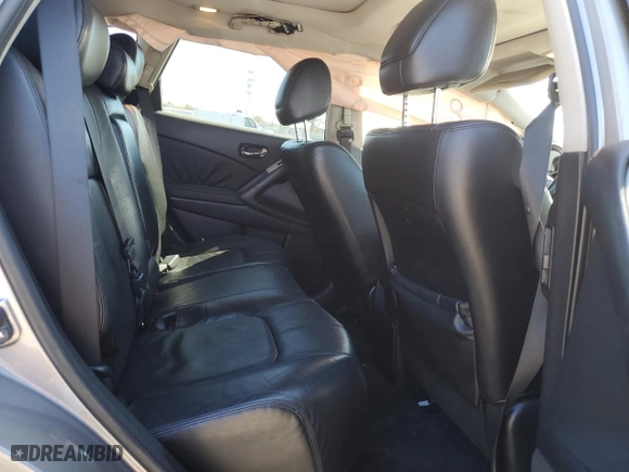 2009 Nissan Murano SL with VIN JN8AZ18W79W140649, listed as a Copart auction lot 51017184 with 135,056 mi miles and Salvage Title. Bid and sale history available at carsss.com. Image 10.