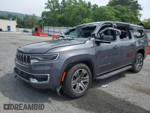 2024 Jeep Wagoneer Series II with VIN 1C4SJSBP4RS181942, listed as a Copart auction lot 63038895 with Not provided miles and Salvage title. Bid and sale history available at DreamBid. Image 1.