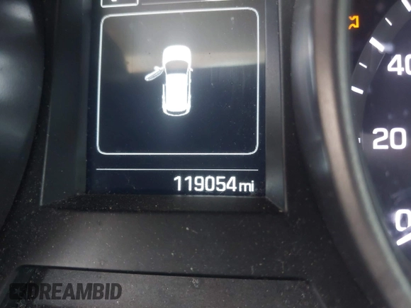2017 Hyundai Santa Fe 2.4L with VIN 5XYZTDLB7HG444081, listed as a IAAI auction lot 42207558 with 119,054 mi miles and . Bid and sale history available at DreamBid. Image 15.