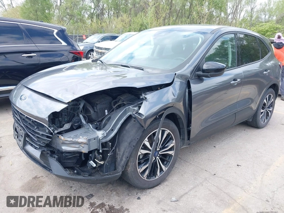 2022 Ford Escape SE with VIN 1FMCU0G68NUB17851, listed as a IAAI auction lot 42052525 with 37,004 mi miles and . Bid and sale history available at DreamBid. Image 2.