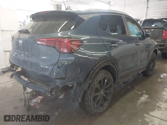 2024 Buick Encore GX Sport Touring with VIN KL4AMESL9RB123238, listed as a IAAI auction lot 41342752 with 4,566 mi miles and . Bid and sale history available at DreamBid. Image 4.