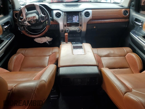 2015 Toyota Tundra Platinum z VIN 5TFAY5F16FX452447, wystawiony jako Copart lot #47127075 z przebiegiem 98 321 mil mil oraz Szkoda całkowita • Salvage title. Historia ofert i sprzedaży dostępna na DreamBid. Obrazek 8.