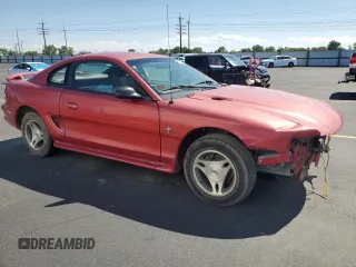1998 Ford Mustang with VIN 1FAFP4041WF260094, listed as a Copart auction lot 60532955 with 162,633 mi miles and Salvage title. Bid and sale history available at DreamBid. Image 4.
