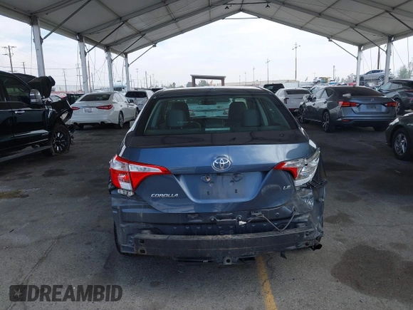 2016 Toyota Corolla L with VIN 2T1BURHE9GC600792, listed as a IAAI auction lot 42032340 with 164,152 mi miles and . Bid and sale history available at DreamBid. Image 17.