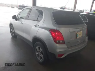 2022 Chevrolet Trax LS with VIN KL7CJKSM9NB543040, listed as a IAAI auction lot 41461219 with 38,157 mi miles and . Bid and sale history available at DreamBid. Image 3.
