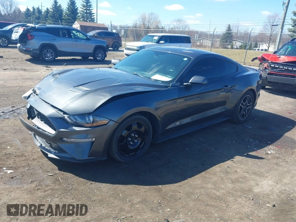 2020 Ford Mustang EcoBoost with VIN 1FA6P8TH4L5126297, listed as a IAAI auction lot 41867370 with 78,576 mi miles. Bid and sale history available at carsss.com. Image 17.