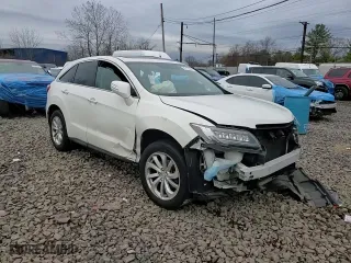 2016 Acura RDX Tech Pkg with VIN 5J8TB4H57GL006886, listed as a Copart auction lot 85125324 with 0 mi miles and Salvage Title. Bid and sale history available at carsss.com. Image 12.