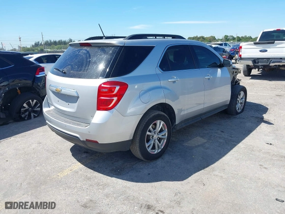 2017 Chevrolet Equinox LT with VIN 2GNFLFEK9H6310219, listed as a IAAI auction lot 41740122 with 104,986 mi miles. Bid and sale history available at carsss.com. Image 4.