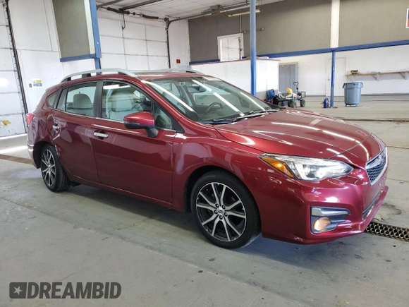 2018 Subaru Impreza Limited with VIN 4S3GTAU6XJ3719783, listed as a Copart auction lot 48062565 with 75,515 mi miles and Salvage title. Bid and sale history available at DreamBid. Image 4.