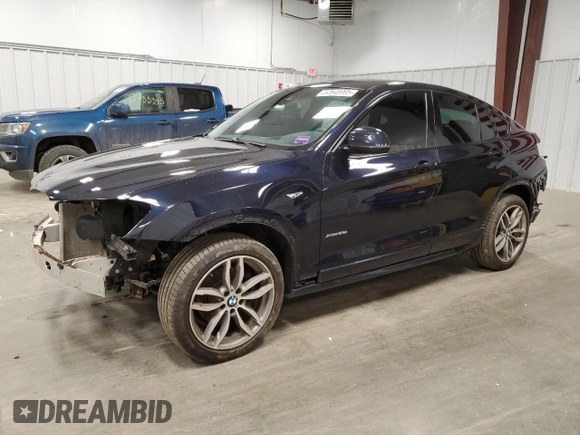 2018 BMW X4 xDrive28i with VIN 5UXXW3C53J0Y65759, listed as a Copart auction lot 52845995 with 109,965 mi miles and Salvage title. Bid and sale history available at DreamBid. Image 1.