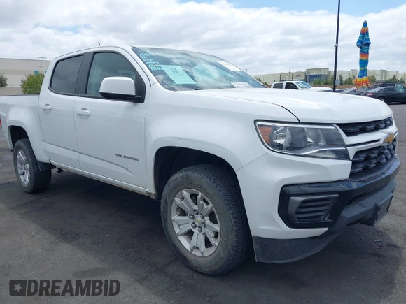 2022 Chevrolet Colorado 2WD LT с VIN 1GCGSCEN7N1211406, выставлен на аукционе IAAI как лот 42118311 с пробегом 53 176 миль миль и . История ставок и продаж доступна на DreamBid. Изображение 1.
