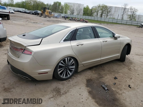 2017 Lincoln MKZ Reserve z VIN 3LN6L5F92HR636110, wystawiony jako Copart lot #56138045 z przebiegiem 37 790 mil mil oraz Szkoda całkowita • Salvage title. Historia ofert i sprzedaży dostępna na DreamBid. Obrazek 3.