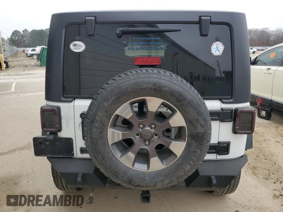 2018 Jeep Wrangler Unlimited Sport with VIN 1C4BJWDG6JL886776, listed as a Copart auction lot 43754455 with 105,575 mi miles and Clean Title. Bid and sale history available at DreamBid. Image 6.